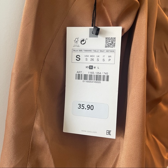 Zara Flowy Draped Tank - Picture 5 of 5